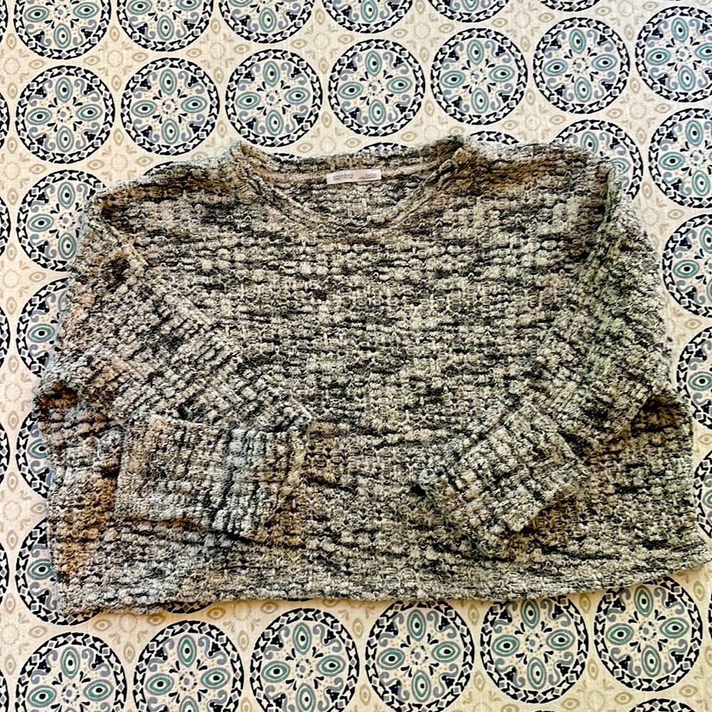 Zara cropped sweater